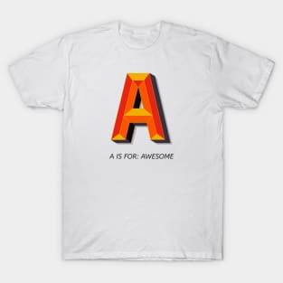 A initial T-Shirt